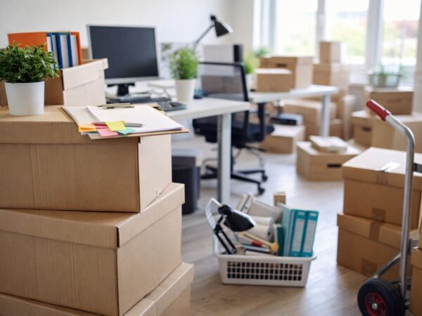 Stěhování do nové kanceláře